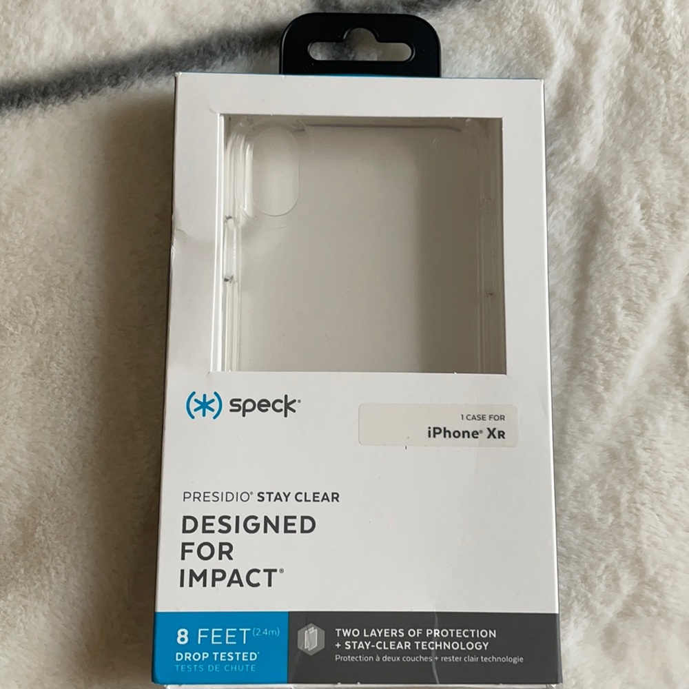 Brand new Speck presidio case for iPhone XR clear